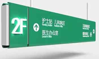 医疗机构导视牌设计有什么特殊性？